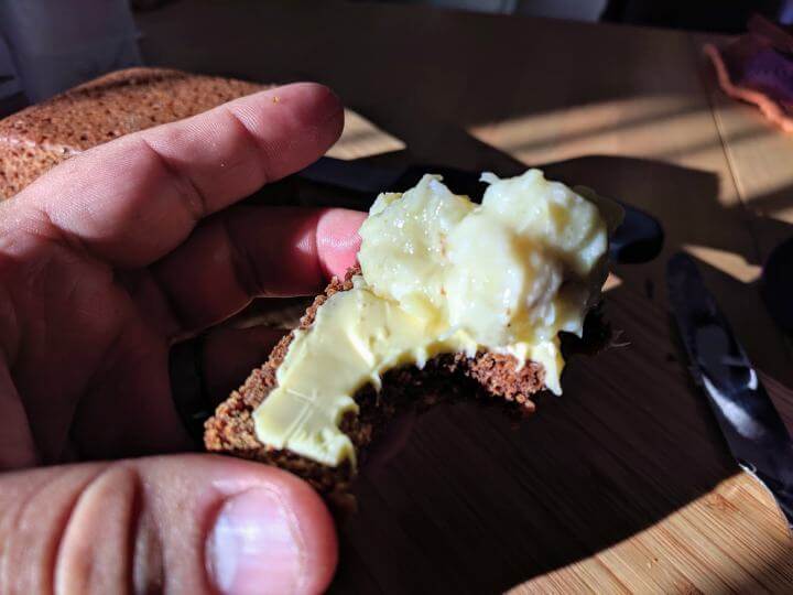 Buttered Rye Bread